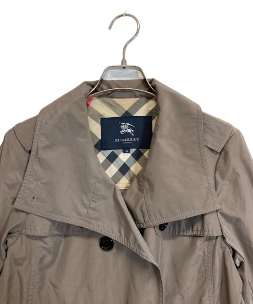 BURBERRY LONDON（バーバリーロンドン）BURBERRY LONDON (バーバリーロンドン) コットンナイロントレンチコート ベージュ サイズ:40の古着・服飾アイテム