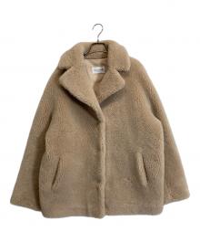 PELLESSIMO（ペレッシモ）の古着「ボアコート」｜ホワイト