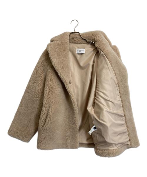 PELLESSIMO（ペレッシモ）PELLESSIMO (ペレッシモ) ボアコート ホワイト サイズ:Mの古着・服飾アイテム