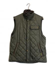 POLO RALPH LAUREN（ポロ・ラルフローレン）の古着「中綿ベスト」｜カーキ