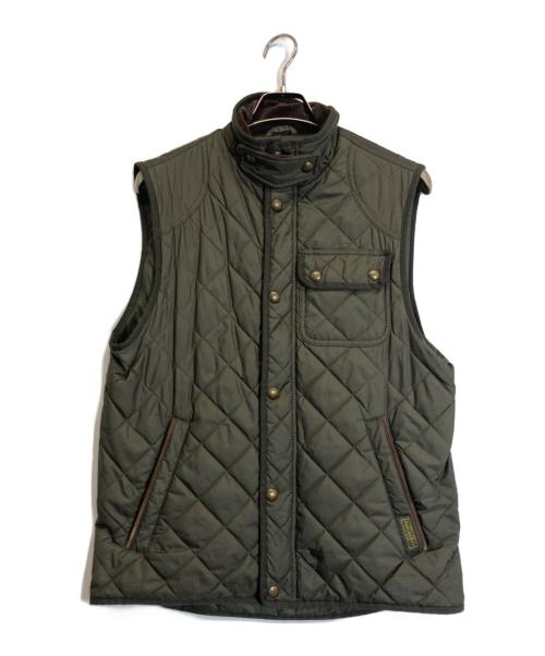POLO RALPH LAUREN（ポロ・ラルフローレン）POLO RALPH LAUREN (ポロ・ラルフローレン) 中綿ベスト カーキ サイズ:Sの古着・服飾アイテム