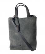 GUCCIグッチ）の古着「スウェードバッグ」｜グレー