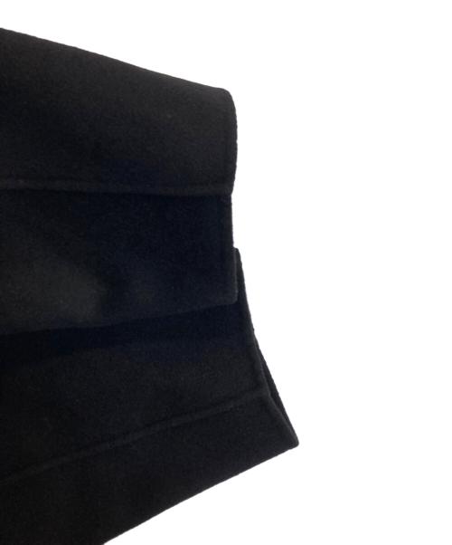 FRAMeWORK（フレームワーク）FRAMeWORK (フレームワーク) ハミルトンリバークルーネックコート ブラック サイズ:34の古着・服飾アイテム