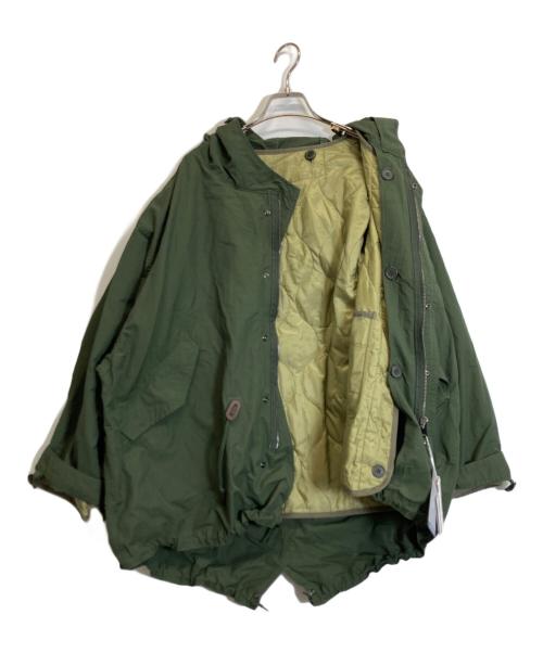 FRAMeWORK（フレームワーク）FRAMeWORK (フレームワーク) Johnbull (ジョンブル) TOP KHAKI/トップカーキ 別注ライナー付きM51SHORT グリーン サイズ:Fの古着・服飾アイテム