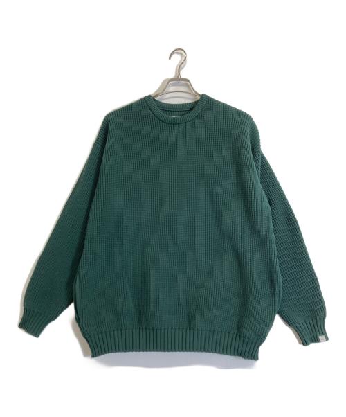 DELTA（デルタ）DELTA (デルタ) ニット グリーン サイズ:Mの古着・服飾アイテム