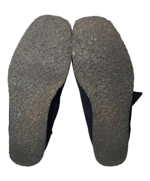 CLARKS（クラークス）CLARKS (クラークス) SEESEE (シーシー) スウェードシューズ ブラック サイズ:25.5の古着・服飾アイテム