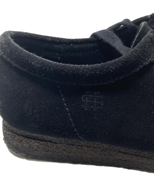 CLARKS（クラークス）CLARKS (クラークス) SEESEE (シーシー) スウェードシューズ ブラック サイズ:25.5の古着・服飾アイテム