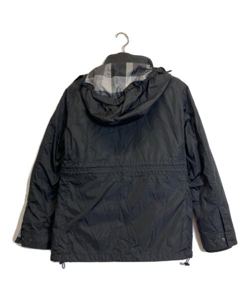 BLACK LABEL CRESTBRIDGE（ブラックレーベル クレストブリッジ）BLACK LABEL CRESTBRIDGE (ブラックレーベル クレストブリッジ) 10MONTH 2in1インナーダウン付きジャケット ブラック サイズ:Lの古着・服飾アイテム