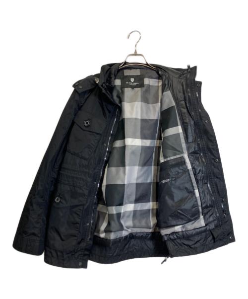 BLACK LABEL CRESTBRIDGE（ブラックレーベル クレストブリッジ）BLACK LABEL CRESTBRIDGE (ブラックレーベル クレストブリッジ) 10MONTH 2in1インナーダウン付きジャケット ブラック サイズ:Lの古着・服飾アイテム