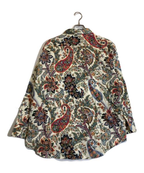 ETRO（エトロ）ETRO (エトロ) 花柄シャツ ベージュ サイズ:48の古着・服飾アイテム