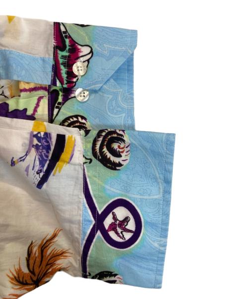 ETRO（エトロ）ETRO (エトロ) 花柄シャツ スカイブルー サイズ:XLの古着・服飾アイテム