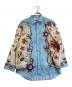 ETRO（エトロ）の古着「花柄シャツ」｜スカイブルー