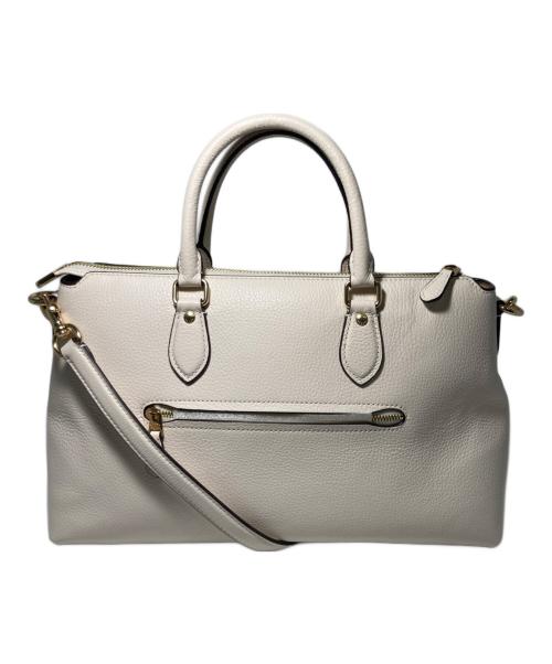 COACH（コーチ）COACH (コーチ) 2WAYバッグ ホワイトの古着・服飾アイテム