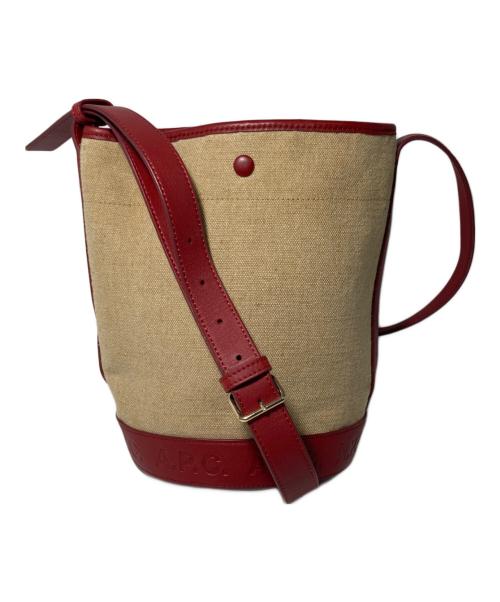 A.P.C.（アーペーセー）A.P.C. (アーペーセー) トートバッグ レッドの古着・服飾アイテム