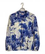 Sun Surfサンサーフ）の古着「和柄シャツ」｜ブルー