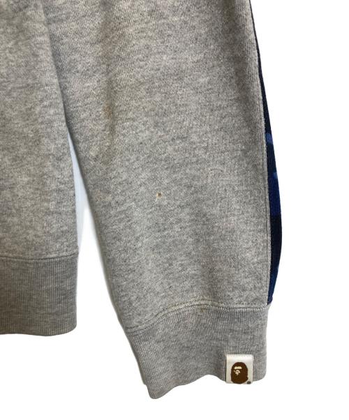 A BATHING APE（ア ベイシング エイプ）A BATHING APE (アベイシングエイプ) パーカー グレー サイズ:XSの古着・服飾アイテム
