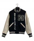 Hysteric Glamourヒステリックグラマー）の古着「SEE NO EVIL刺繍スタジャン」｜ブラック