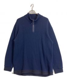 WHITE MOUNTAINEERING（ホワイトマウンテ二アニング）の古着「ニット」｜ネイビー