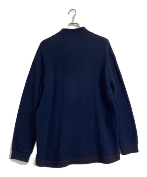 WHITE MOUNTAINEERING（ホワイトマウンテ二アニング）WHITE MOUNTAINEERING (ホワイトマウンテ二アニング) ニット ネイビー サイズ:1の古着・服飾アイテム
