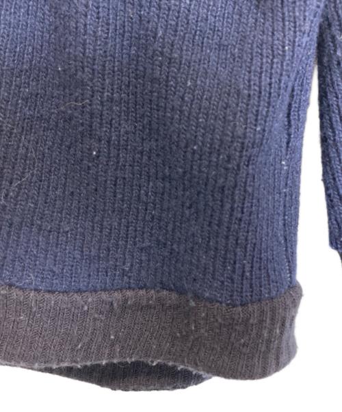 WHITE MOUNTAINEERING（ホワイトマウンテ二アニング）WHITE MOUNTAINEERING (ホワイトマウンテ二アニング) ニット ネイビー サイズ:1の古着・服飾アイテム