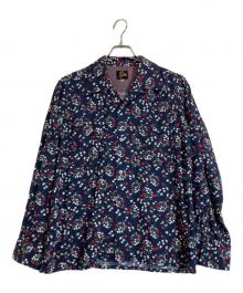 Needles（ニードルズ）の古着「花柄シャツ」｜ネイビー