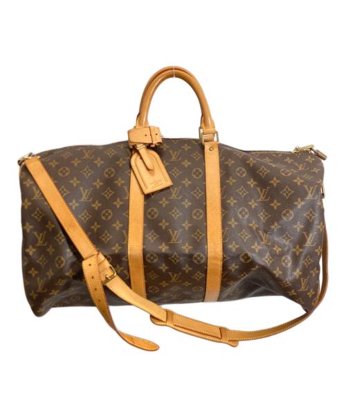 LOUIS VUITTON（ルイ ヴィトン）LOUIS VUITTON (ルイ ヴィトン) キーポル・バンドリエール55 ブラウンの古着・服飾アイテム
