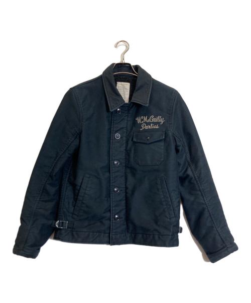 WACKO MARIA（ワコマリア）WACKO MARIA (ワコマリア) デッキジャケット ブラック サイズ:Mの古着・服飾アイテム