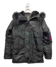 ALPHA（アルファ）の古着「N-3B フライトジャケット」｜ブラック