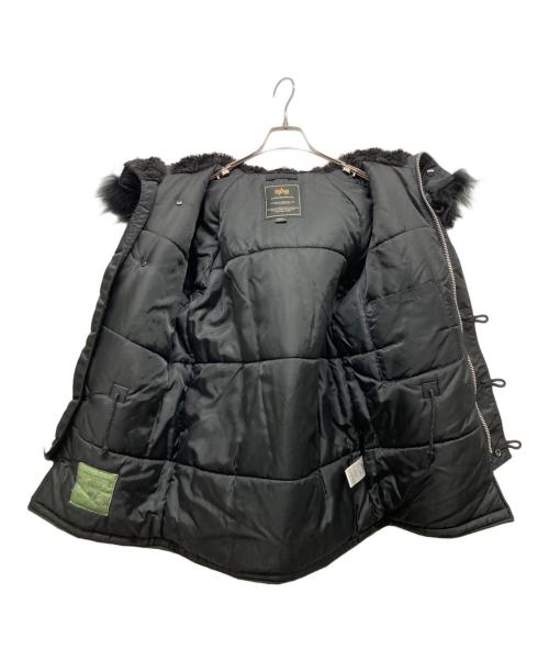 ALPHA（アルファ）ALPHA (アルファ) N-3B フライトジャケット ブラック サイズ:Sの古着・服飾アイテム