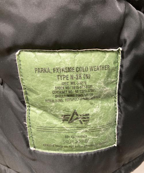 ALPHA（アルファ）ALPHA (アルファ) N-3B フライトジャケット ブラック サイズ:Sの古着・服飾アイテム