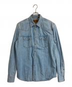 DIESELディーゼル）の古着「デニムシャツ」｜インディゴ