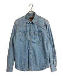 DIESEL（ディーゼル）の古着「デニムシャツ」｜インディゴ