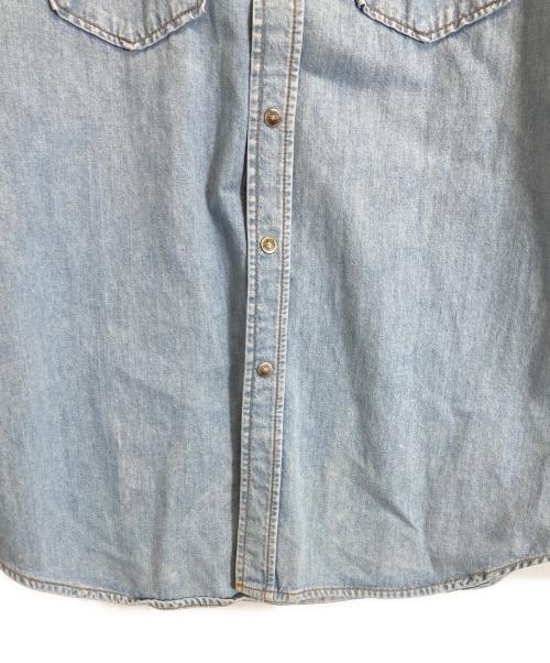 DIESEL（ディーゼル）DIESEL (ディーゼル) デニムシャツ インディゴ サイズ:-の古着・服飾アイテム
