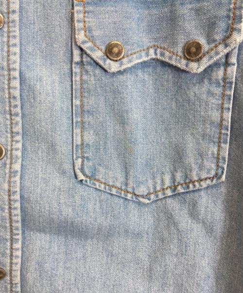 DIESEL（ディーゼル）DIESEL (ディーゼル) デニムシャツ インディゴ サイズ:-の古着・服飾アイテム