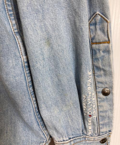 DIESEL（ディーゼル）DIESEL (ディーゼル) デニムシャツ インディゴ サイズ:-の古着・服飾アイテム