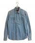 DIESEL（ディーゼル）の古着「デニムシャツ」｜インディゴ