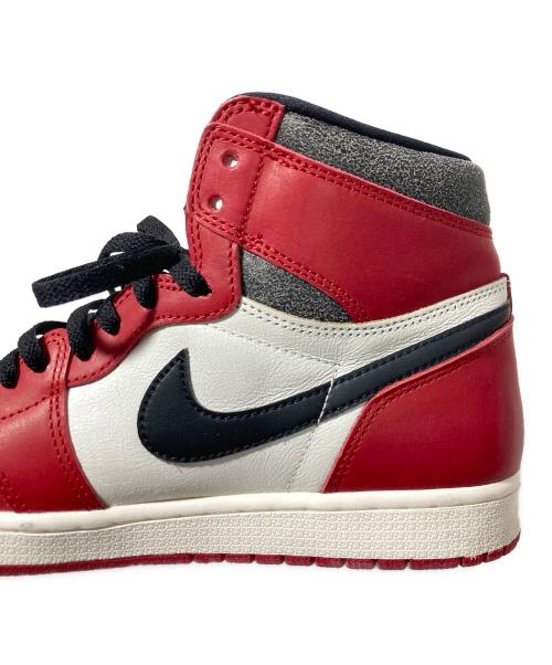 NIKE（ナイキ）NIKE (ナイキ) AIR JORDAN 1 HIGH OG レッド サイズ:28.5の古着・服飾アイテム