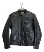 LITHIUM HOMMEリチウムオム・ファム）の古着「レザージャケット」｜ブラック