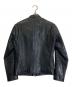LITHIUM HOMME (リチウムオム・ファム) レザージャケット ブラック サイズ:42：15000円