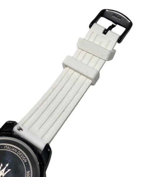 maserati（マセラティ）maserati (マセラティ) 腕時計 ブラックの古着・服飾アイテム