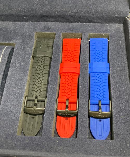 maserati（マセラティ）maserati (マセラティ) 腕時計 ブラックの古着・服飾アイテム