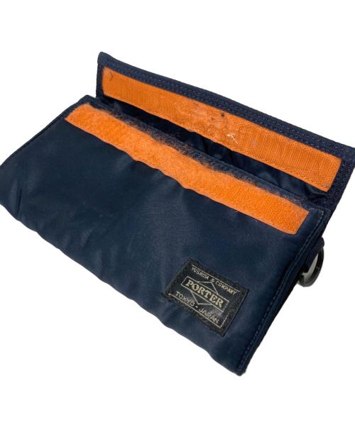 PORTER（ポーター）PORTER (ポーター) タンカー長財布 ネイビーの古着・服飾アイテム