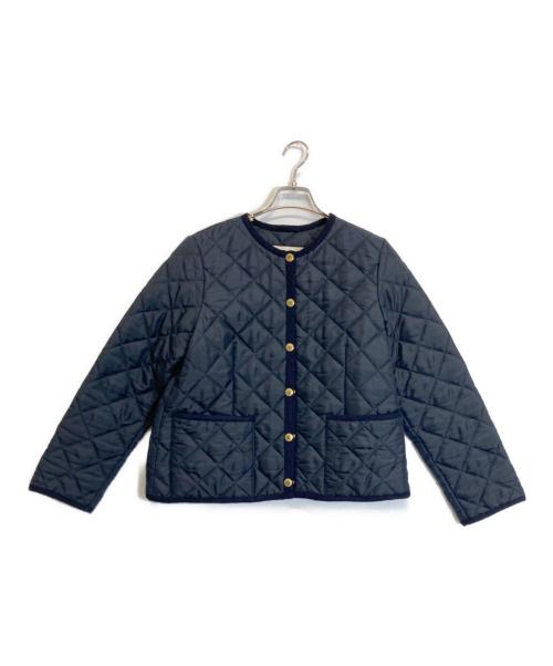 Traditional Weatherwear（トラディショナルウェザーウェア）Traditional Weatherwear (トラディショナルウェザーウェア) キルティングジャケット ネイビー サイズ:36の古着・服飾アイテム