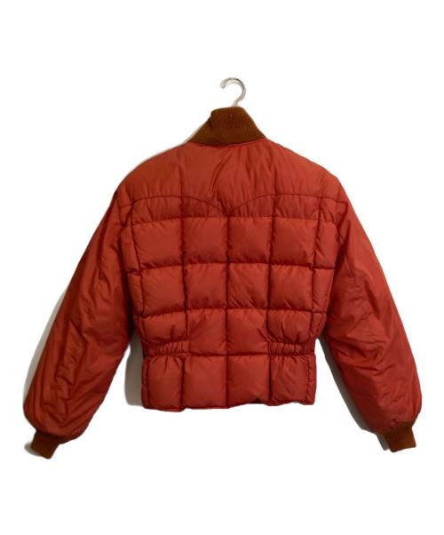DOWN by schott（ダウン バイ ショット）DOWN by schott (ダウン バイ ショット) ダウンジャケット オレンジ サイズ:Sの古着・服飾アイテム