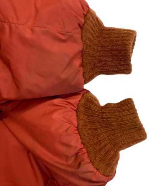 DOWN by schott（ダウン バイ ショット）DOWN by schott (ダウン バイ ショット) ダウンジャケット オレンジ サイズ:Sの古着・服飾アイテム