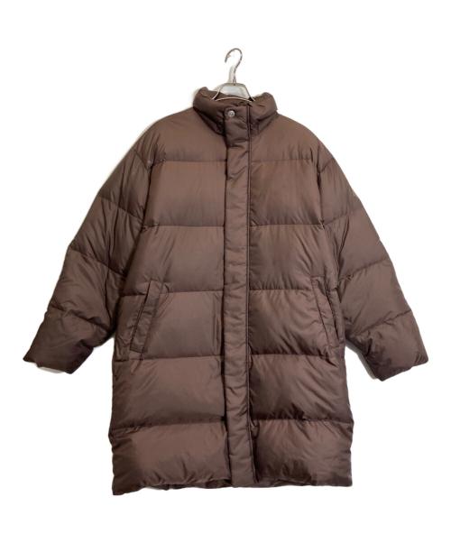 DESCENTE（デサント）DESCENTE (デサント) ダウンコート ブラウン サイズ:Lの古着・服飾アイテム