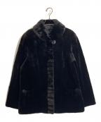 SAGA MINKサガミンク）の古着「ジャケット」｜ブラック