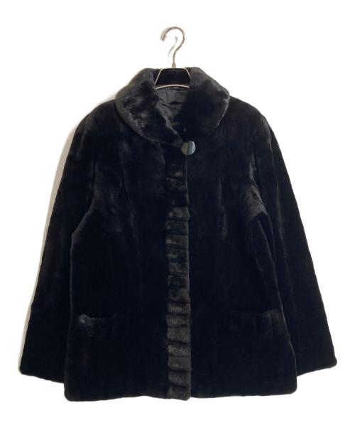 SAGA MINK（サガミンク）SAGA MINK (サガミンク) ジャケット ブラック サイズ:FREEの古着・服飾アイテム