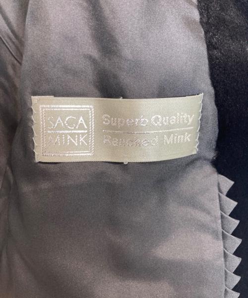 SAGA MINK（サガミンク）SAGA MINK (サガミンク) ジャケット ブラック サイズ:FREEの古着・服飾アイテム