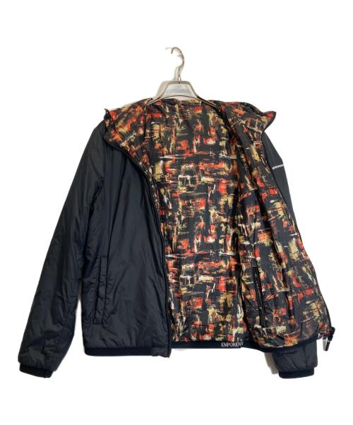 EMPORIO ARMANI（エンポリオ アルマーニ）EMPORIO ARMANI (エンポリオアルマーニ) リバーシブル中綿ジャケット レッド サイズ:50の古着・服飾アイテム